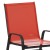 Flash Furniture 4-JJ-303C-RD-GG Black Outdoor Stack Chair with Flex Comfort Material and Metal Frame, Set of 4 addl-9