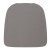 Flash Furniture 4-JJ-SEA-PL01-GY-GG Gray Resin Wood Seat for Metal Chairs or Stools Set of 4 addl-9
