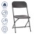 Flash Furniture 4-LE-L-3-W-BK-GG Hercules Big and Tall 650 Lb. Capacity Extra Wide Black Plastic Folding Chair, 4 Pack addl-5