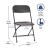 Flash Furniture 4-LE-L-3-W-BK-GG Hercules Big and Tall 650 Lb. Capacity Extra Wide Black Plastic Folding Chair, 4 Pack addl-7