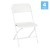 Flash Furniture 4-LE-L-3-W-WH-GG Hercules Big and Tall 650 Lb. Capacity Extra Wide White Plastic Folding Chair, 4 Pack addl-2