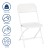 Flash Furniture 4-LE-L-3-W-WH-GG Hercules Big and Tall 650 Lb. Capacity Extra Wide White Plastic Folding Chair, 4 Pack addl-5