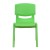 Flash Furniture 4-YU-YCX4-001-GREEN-GG Green Plastic Stackable School Chair with 12
