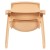 Flash Furniture 4-YU-YCX4-001-NAT-GG Natural Plastic Stackable School Chair with 12