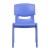Flash Furniture 4-YU-YCX4-005-BLUE-GG Blue Plastic Stackable School Chair with 15.5