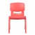 Flash Furniture 4-YU-YCX4-005-RED-GG Red Plastic Stackable School Chair with 15.5