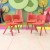 Flash Furniture 4-YU-YCX4-005-RED-GG Red Plastic Stackable School Chair with 15.5