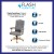 Flash Furniture 802-GR-GG Gray Fabric Classic Executive Swivel Office Chair with Driftwood Arms and Base addl-3