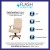 Flash Furniture 802-IV-GG Ivory Microfiber Classic Executive Swivel Office Chair with Driftwood Arms and Base addl-3