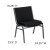 Flash Furniture XU-60555-BK-GG HERCULES Series 1000 Lb. Big & Tall Extra-Wide Black Fabric Stack Chair addl-1