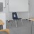 Flash Furniture ADV-SSC-14NAVY Mickey Advantage Navy Student Stack School Chair 14" addl-1