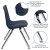 Flash Furniture ADV-SSC-14NAVY Mickey Advantage Navy Student Stack School Chair 14" addl-2