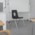 Flash Furniture ADV-SSC-16BLK Mickey Advantage Black Student Stack School Chair 16" addl-1