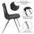 Flash Furniture ADV-SSC-16BLK Mickey Advantage Black Student Stack School Chair 16" addl-2