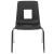 Flash Furniture ADV-SSC-16BLK Mickey Advantage Black Student Stack School Chair 16" addl-7