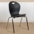 Flash Furniture ADV-TITAN-18BLK Mickey Advantage Titan Black Student Stack School Chair 18" addl-1