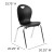 Flash Furniture ADV-TITAN-18BLK Mickey Advantage Titan Black Student Stack School Chair 18" addl-3