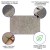Flash Furniture AF-A110508F-58-GR-GG Gray Multi-Surface Reversible Non-Slip Cushion Rug Pad for 5