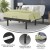 Flash Furniture AL-DM0201-F-GG Selene Adjustable Black Upholstered Full Size Bed Base with Wireless Remote addl-3