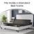 Flash Furniture AL-DM0201-F-GG Selene Adjustable Black Upholstered Full Size Bed Base with Wireless Remote addl-5