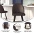 Flash Furniture AY-1026H-26-BR-GG Brown LeatherSoft High Back Modern Armless 26" Counter Stool with Contoured Backrest,,, Set of 2 addl-4