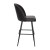 Flash Furniture AY-1026H-30-BK-GG Black LeatherSoft High Back Modern Armless 30" Bar Stool with Contoured Backrest,, Set of 2 addl-10