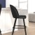 Flash Furniture AY-1026H-30-BK-GG Black LeatherSoft High Back Modern Armless 30" Bar Stool with Contoured Backrest,, Set of 2 addl-7