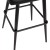 Flash Furniture AY-1026H-30-BK-GG Black LeatherSoft High Back Modern Armless 30" Bar Stool with Contoured Backrest,, Set of 2 addl-9