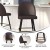 Flash Furniture AY-1026H-30-BR-GG Brown LeatherSoft High Back Modern Armless 30" Bar Stool with Contoured Backrest, Set of 2 addl-4