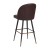 Flash Furniture AY-1026H-30-BR-GG Brown LeatherSoft High Back Modern Armless 30" Bar Stool with Contoured Backrest, Set of 2 addl-8