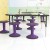 Flash Furniture AY-9001S-PR-GG Carter Adjustable Height Kids Purple Flexible Active Stool with Non-Skid Bottom, 14" - 18" Seat Height addl-1