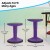Flash Furniture AY-9001S-PR-GG Carter Adjustable Height Kids Purple Flexible Active Stool with Non-Skid Bottom, 14" - 18" Seat Height addl-5