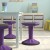 Flash Furniture AY-9001S-PR-GG Carter Adjustable Height Kids Purple Flexible Active Stool with Non-Skid Bottom, 14" - 18" Seat Height addl-8