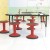 Flash Furniture AY-9001S-RD-GG Carter Adjustable Height Kids Red Flexible Active Stool with Non-Skid Bottom, 14" - 18" Seat Height addl-1