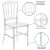 Flash Furniture BH-H002-CRYSTAL-GG Flash Elegance Crystal Ice Napoleon Stacking Chair addl-3