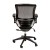 Flash Furniture BL-8801X-BK-GG Mid-Back Transparent Black Mesh Executive Swivel Office Chair with Black Frame and Flip-Up Arms addl-7