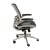 Flash Furniture BL-8801X-BK-GR-GG Mid-Back Transparent Black Mesh Executive Swivel Office Chair with Graphite Silver Frame and Flip-Up Arms addl-9