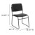 Flash Furniture XU-8700-BLK-B-VYL-30-GG HERCULES Series 1000 Lb. High Density Black Vinyl Stacking Chair with Sled Base addl-1