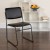 Flash Furniture XU-8700-BLK-B-VYL-30-GG HERCULES Series 1000 Lb. High Density Black Vinyl Stacking Chair with Sled Base addl-2