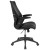 Flash Furniture BL-LB-8809-LEA-GG High Back Black LeatherSoft Executive Swivel Office Chair with Molded Foam Seat and Adjustable Arms addl-5