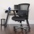 Flash Furniture BL-LB-8817-GG High Back Black Mesh Multifunction Executive Swivel Ergonomic Office Chair with Molded Foam Seat and Adjustable Arms addl-1