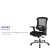 Flash Furniture BL-LB-8817-GG High Back Black Mesh Multifunction Executive Swivel Ergonomic Office Chair with Molded Foam Seat and Adjustable Arms addl-4