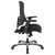Flash Furniture BL-LB-8817-GG High Back Black Mesh Multifunction Executive Swivel Ergonomic Office Chair with Molded Foam Seat and Adjustable Arms addl-9