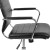 Flash Furniture BLN-6GCGRY595M-BK-GG 5 Piece Rustic Gray Oval Conference Table Set with 4 Black LeatherSoft Ribbed Executive Chairs addl-10