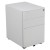 Flash Furniture BLN-NAN219CHP595M-WH-GG White Adjustable Computer Desk, LeatherSoft Office Chair and Side Handle Locking Mobile Filing Cabinet addl-9