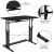 Flash Furniture BLN-NAN21CPX5L-BK-GG Adjustable Computer Desk, Ergonomic Mesh Office Chair and Locking Mobile Filing Cabinet with Side Handles addl-4
