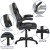 Flash Furniture BLN-X10D1904-BK-GG Black Gaming Desk and Black Racing Chair Set with Cup Holder/Headphone Hook/ 2 Wire Management Holes addl-5