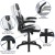 Flash Furniture BLN-X10D1904L-WH-GG Gaming Desk and White/Black Racing Chair Set /Cup Holder/Headphone Hook/Removable Mouse Pad Top /2 Wire Management Holes addl-3