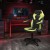 Flash Furniture BLN-X10RSG1030-GN-GG Red Gaming Desk and Green/Black Racing Chair Set with Cup Holder and Headphone Hook addl-1