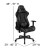Flash Furniture BLN-X20D1904-GY-GG Black Gaming Desk and Gray/Black Reclining Gaming Chair Set with Cup Holder/ Headphone Hook/2 Wire Management Holes addl-5